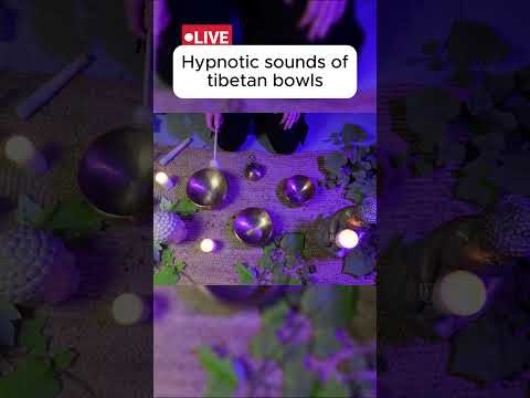 Hypnotic Sounds of Tibetan Bowl #432hz #relax #meditationmusic #satisfying #tibetan #tibetanbowls