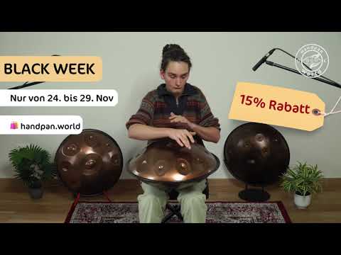 BLACK FRIDAY WEEK bei Handpan.World: 15% Rabatt auf Handpans!