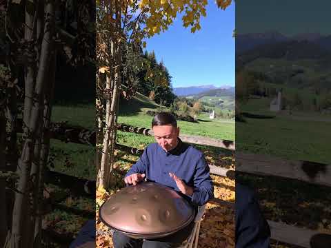 When Handpan Meets Nature 🍂 | Autumn in the Italian Alps #SouthTyrol #RelaxingMusic #NatureSounds