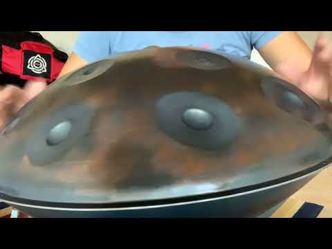 "A Poem" on F Voyager Handpan, Leaf Sound Sculpture