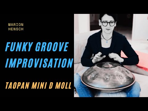 Funky Groove Impro | Taopan Mini D Moll Variation #groove #handpan #handpanmusic
