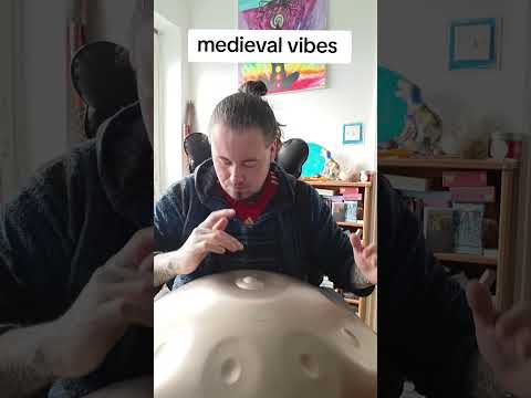 medieval vibes #handpan #medieval #energy #meditation