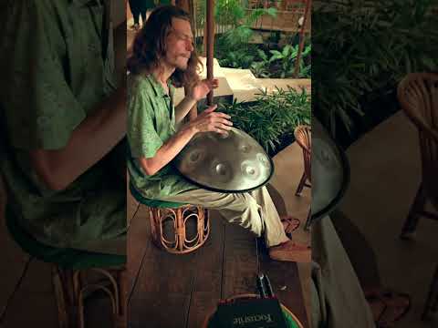 Fropan Handpan Playing Improvisation