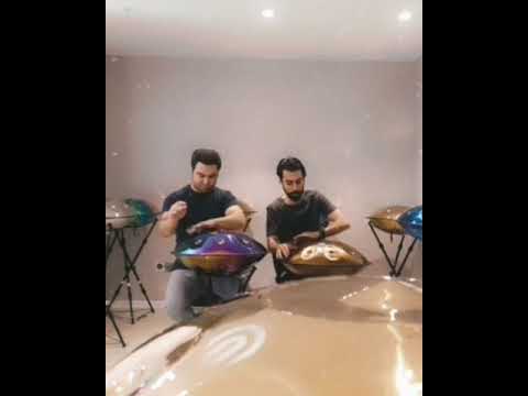 دوئت زیبای دریا به همراه دوست نازنینم آقای علی آبادی🎶#هنگدرام  #هندپن #handpan #hangdrum #alipantam