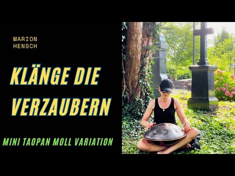 Groovige Handpan Impro zwischen alten Eiben und Grabsteinen #groove #handpanmusic
