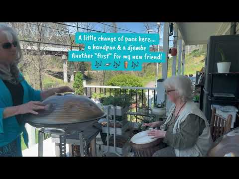 🎶 🛸 🎶 🪘🎶  Love these moments in life!! 💕 Thank you 🙏🏼 once again Jo Anne, for the invite! 🛸🎶