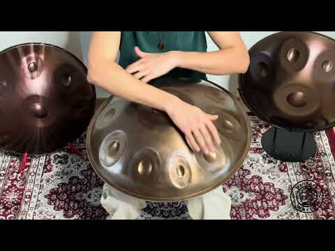 NamiPan D Sabye 10 | Ember Steel | 432Hz | D/ G A B C# D E F# A B
