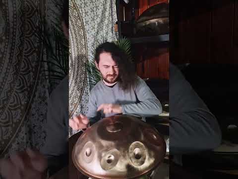 How cool does this sound? | Percussive chord mute style pattern | Acero F# Nordlys | Handpan Music