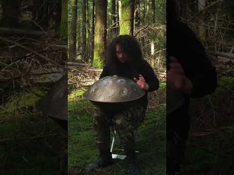 DAPPLED LIGHT Pt1 | E Amara 20 | Full video on channel | #handpan #meditationmusic #handpanmusic