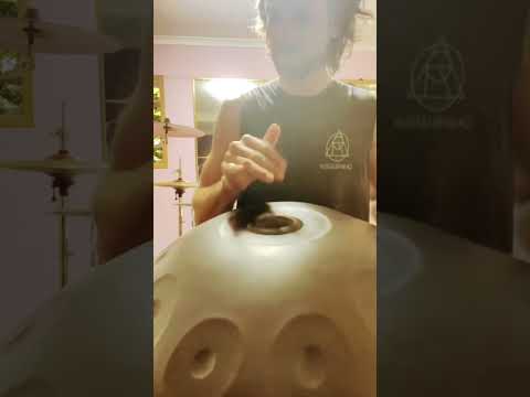 Handpan Free Flow 🎶😵‍💫| Song For The People #shorts