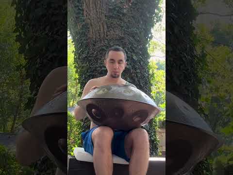☀️End of Summer Melodies on a Monday (full vid linked) #handpanmeditation #percussion #handpanmusic
