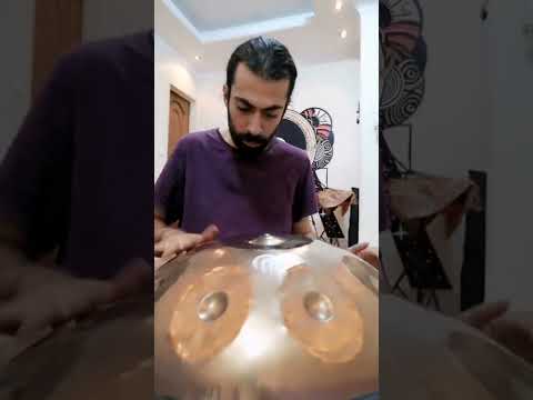 D kurd scale #handpan #hangdrum #alipantam #هندپن #هنگدرام