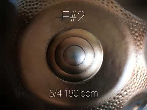 Bases Rítmicas. 5/4. 180 bpm (F#2)