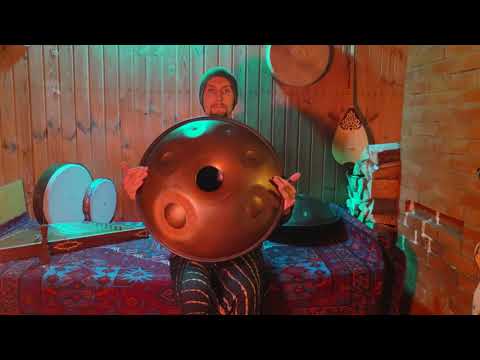 Handpan F# Pygmy 18 notes stainless steel
