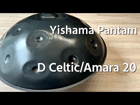 【ハンドパン販売】Yishama Pantam D Celtic/Amara 20 試奏4