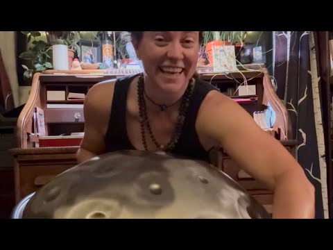 Skillshare Preview! How to play bottom notes on handpan.