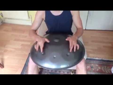 Handpan Improvisation - Grey 9 Note in D Minor