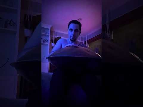 Trying something new... more percussive grooves 🛸😝 #handpan #percussion #handpanmeditation