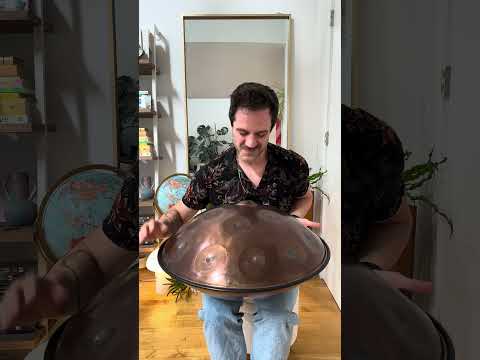 Just vibin’ with this handpan groove 🎶✨#handpan #feelgoodvibes #groovemood #musicshorts