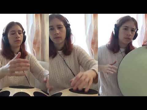 Erik Satie Gnossienne  no .1 - Neotone digital handpan and framedrum
