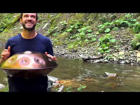 RELAXING BACKGROUND #1 | Handpan Music - The sounds of WATER!