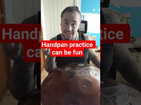 practice can be fun 😉 #handpan #handpanmusic #handpansolo