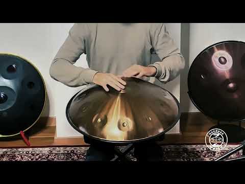 Aelo Handpan | F# Celtic Minor 14 | Edelstahl | 432Hz | F#/ (A B) C# E F# G# A B C# E F# G# (A)