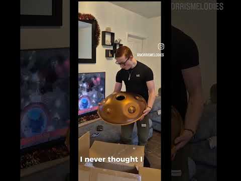 NEW HANDPAN FOR CHRISTMAS 😀 E AMARA 19 #handpan