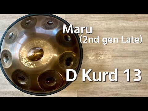 【ハンドパン販売】Maru (2nd Gen Late) / D Kurd 13 試奏 1