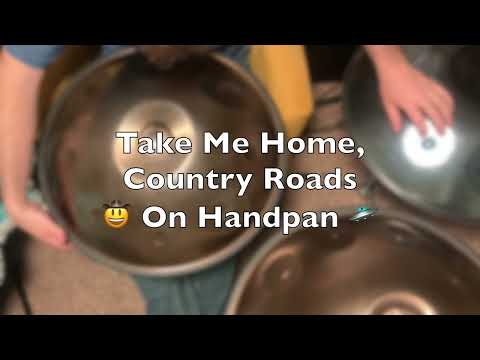John Denver - Take Me Home, Country Roads (handpan cover)