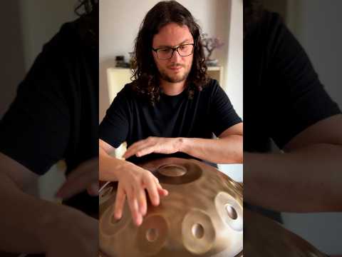 When it is raining outside 🌧️🎶✨ | Handpan Vila #shorts #viralshorts #handpan #meditation