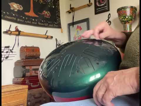 🛸🎶Saturday Sounds from a KosmoSky Tritone Drum 🎶🛸 …🎄..Happy Christmas Eve to all!! 🎄