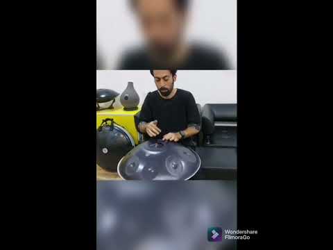 Hijaz #handpan 🪐🛸🌌#hangdrum #alipantam #هندپن #هنگدرام