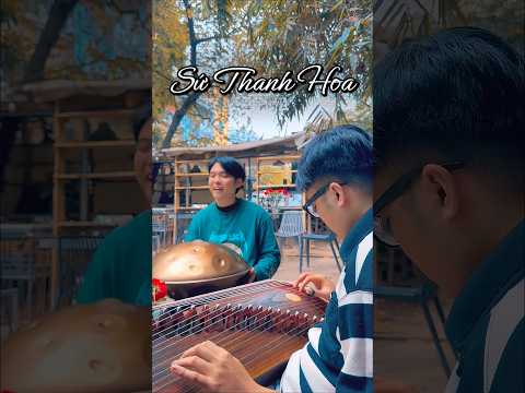 Sứ thanh hoa bằng hai nhạc cụ độc lạ bạn đã biết chưa? #chihung #guzheng #handpanvietnam