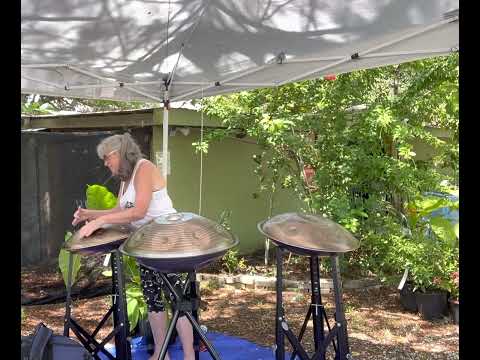 🛸🎶 Gig Demo of a @pansmithhandpans7080 in the scale of F# Mixolydian 🎶🛸