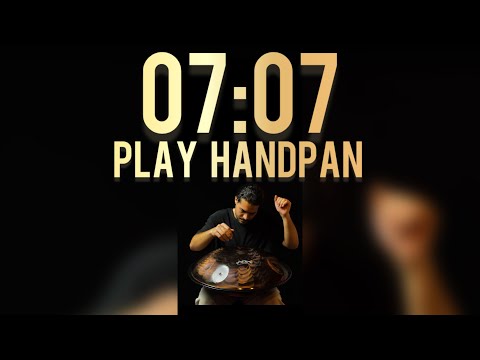 07:07 - Handpan F# Romanian Hijaz 13Handpan - Player: Mohammad Zandifar (MZ)- PinDrum - meditation