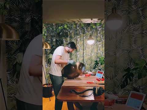 Handpan cleaning and tuning time