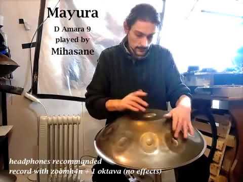 Mihasane is playing Mayura Handpan D Amara built by Remi.H