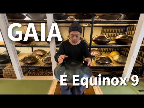 【ハンドパン販売】GAIA / E Equinox 9 試奏3