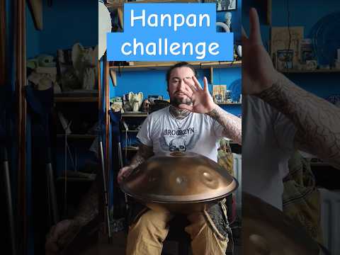 Handpan challenge one hand only #handpan #challenge #hand #fun #handpanmusic #fyp #fypage