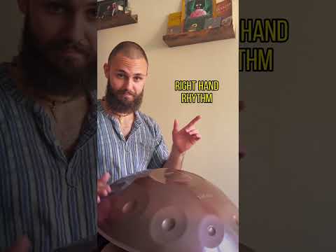 Creating melody with polyrhythms #music #happiness #wellbeing #handpan #inspiration