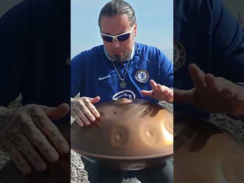 TAKE ME BACK TO SUMMER AT THE SEA SIDE WITH MY HANDPAN #handpanmusic #handpan #handpanmusic #fyp