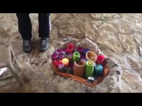 David K exploring Yishama pantam - Neve Shalom