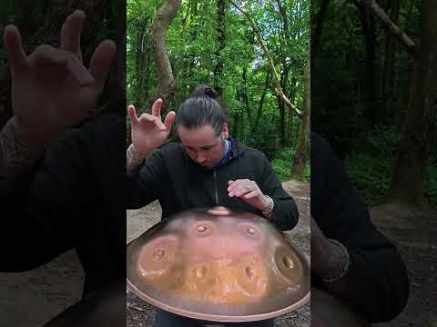 full 1 hour meditation video on my YouTube channel pandalf lord of the dings #handpan #meditation