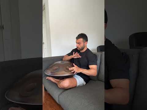 Handpan / Hang Drum Song#2 D Kurd Minor 8 Notes - by Ramin Farsad