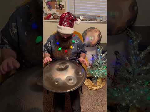 Angels We Have Heard on High on handpan 😇 #handpan #Christmas #AngelsWeHaveHeardonHigh #handpandan