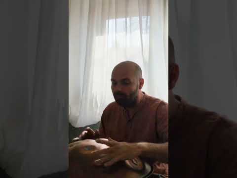 Handpan improvisation E Kurd 20 #handpan #music #percussion