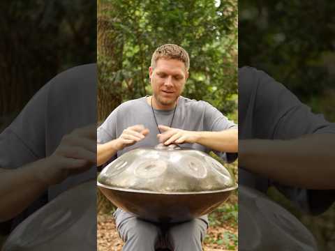 Handpan playing in the Forest #percussion #432hz #handpan