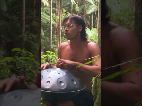 1 hour #handpan #meditation in the #Jungle in my channel. #love #nature #music #relaxing  #healing