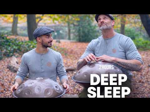 Deep Sleep Handpan Meditation (2 Hours) Fall Asleep Fast